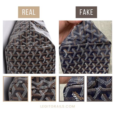 fake vs real goyard tote|knockoff goyard handbags.